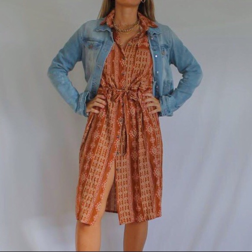 Italian Brand Midi Dress